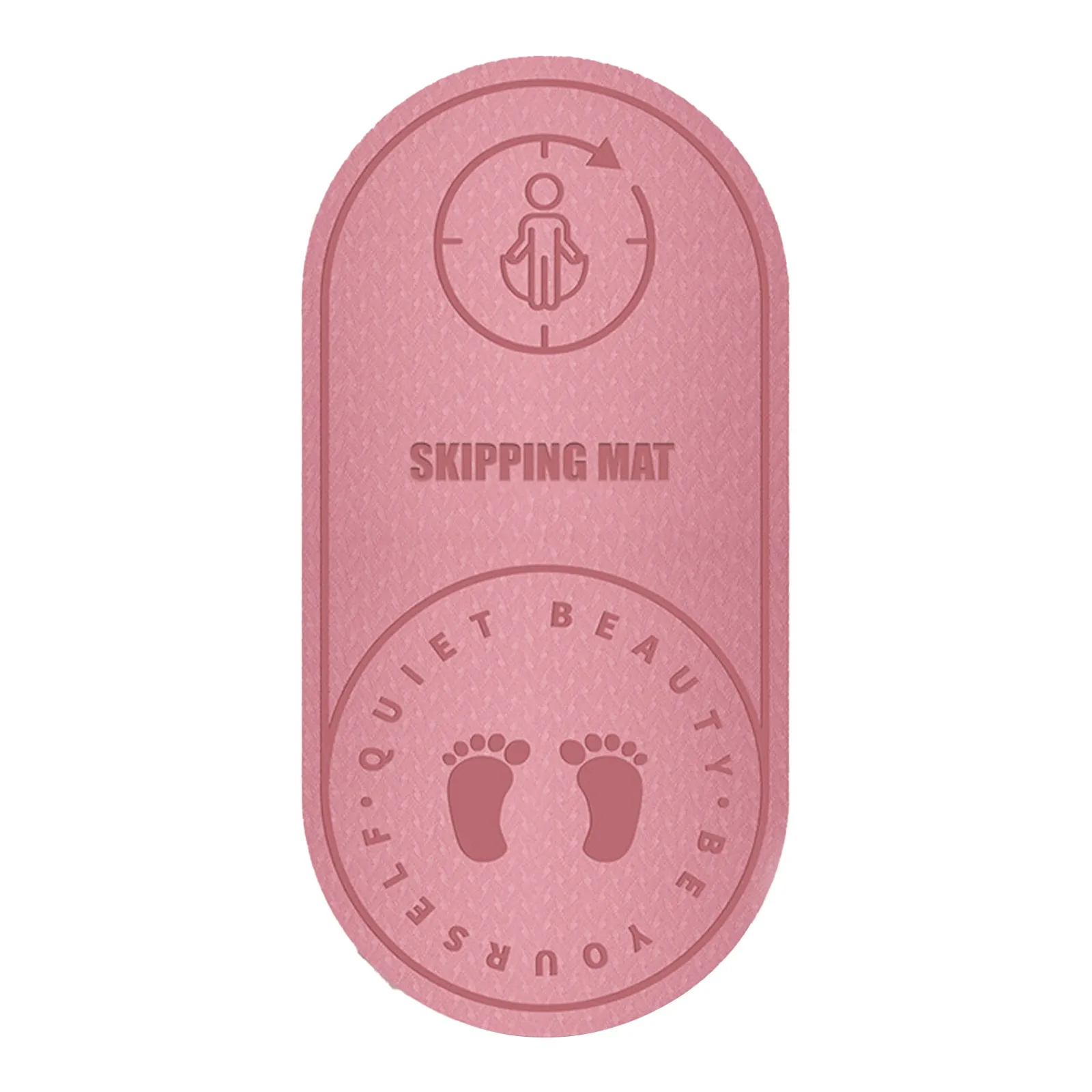 40 # Тихая Скакалка Коврик для йоги 8 мм коврики высокой плотности аэробики прыжков