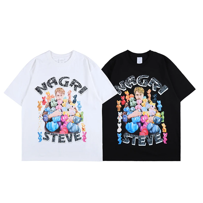 

Men's Hip Hop Star Design New Summer T-Shirt