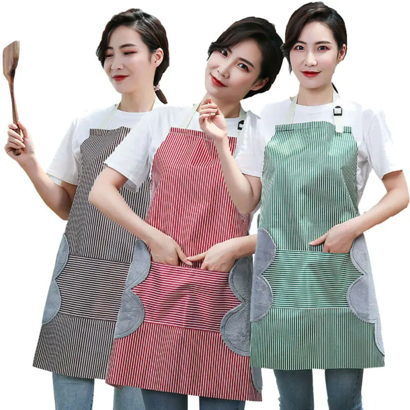 Новая мода для мужчин и женщин домашняя твердая кухня ресторан нагрудник фартук