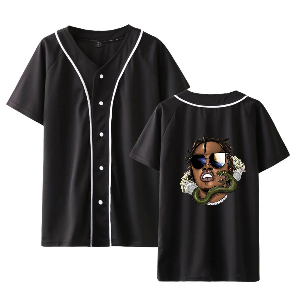

Hip Hop Rapper Gunna Baseball T Shirt Mens Fashion Hiphop Baseball Uniform Sportswear Short Sleeve Streetear Baseball Jersey