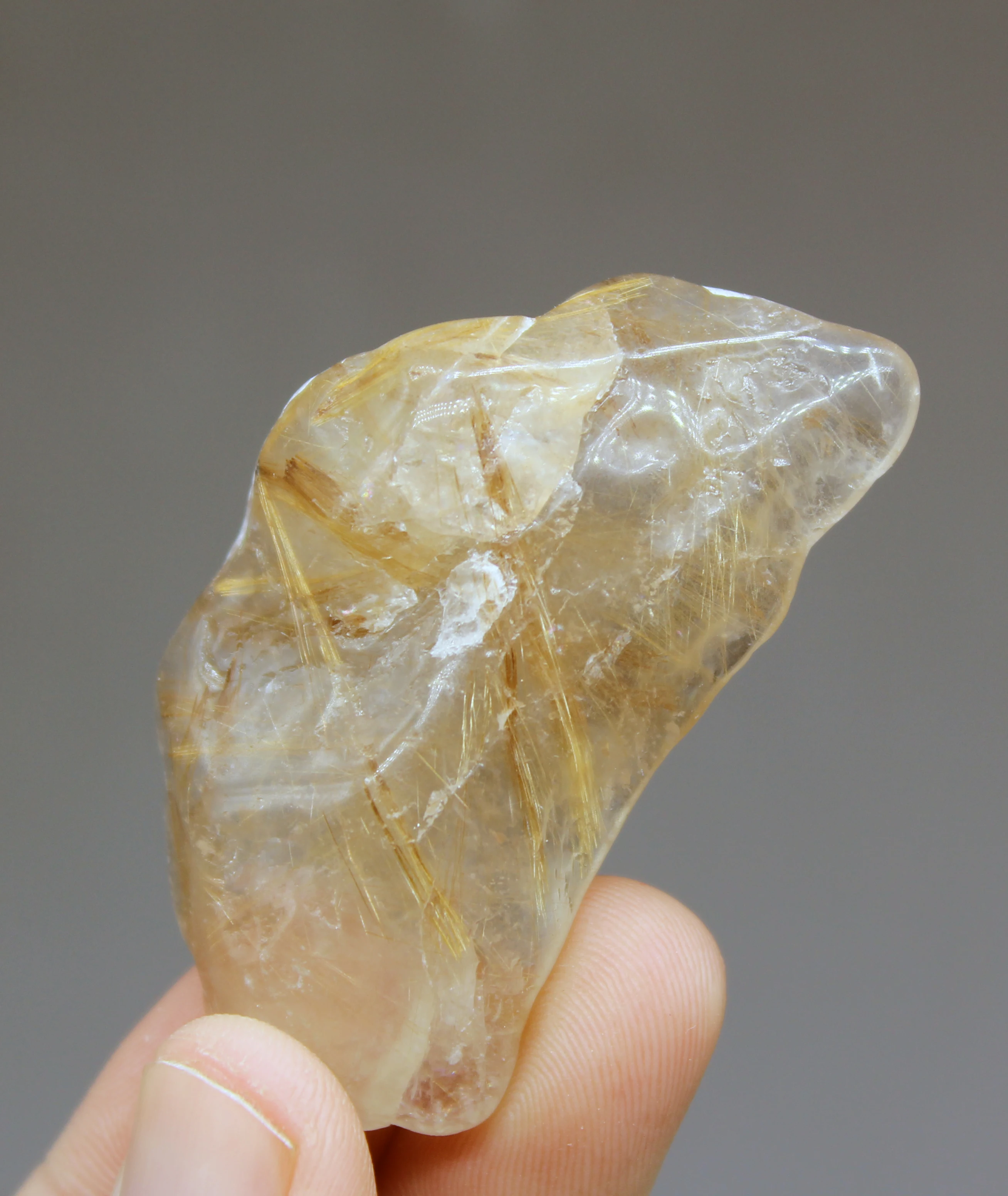 25 г натуральный кварц рутилированный минеральный образец камни и кристаллы