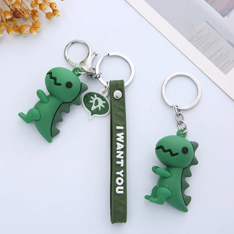 

Banru Cute and Cute Dinosaur Keychain Cute Eye Dinosaur Bag Pendant Creative Epoxy Doll