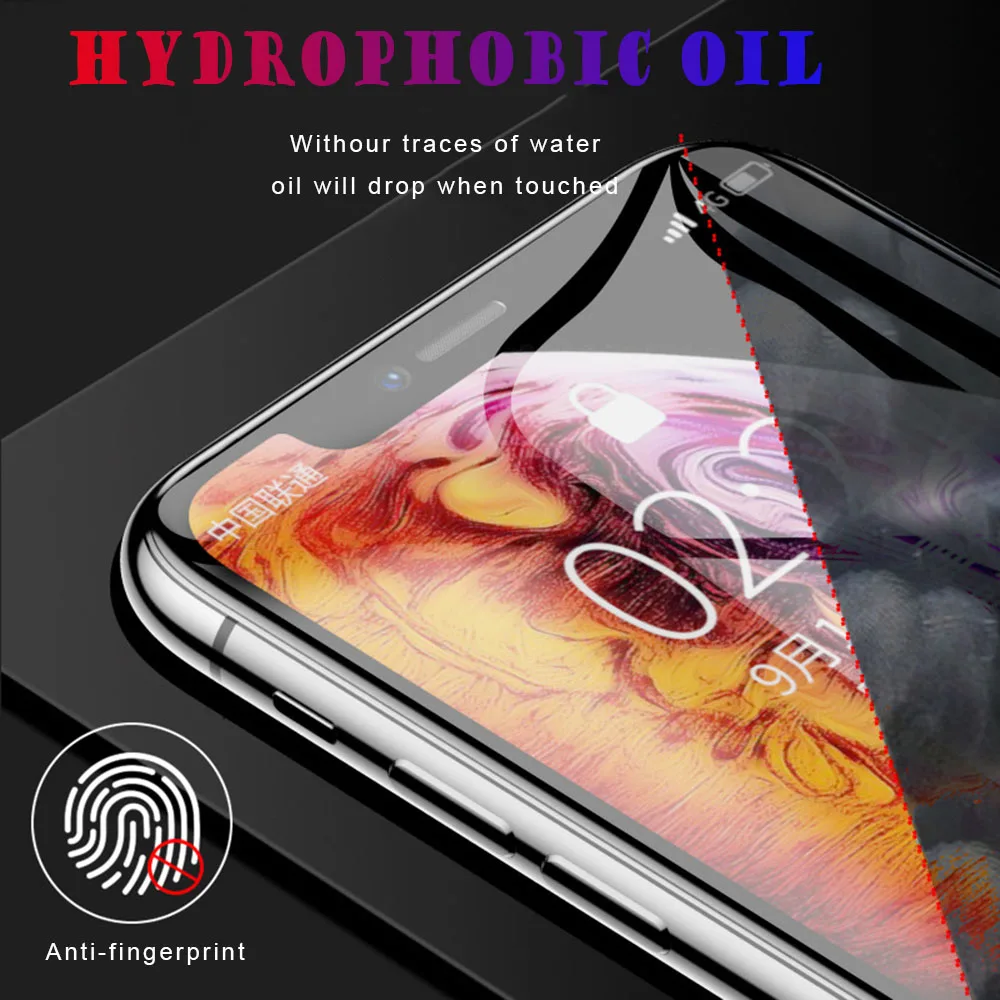 Foil Artifact Version HD Transparent Full Cover Hydrogel Film Screen Protector For Iphone 6 7 8 plus XR XS MAX 11 PRO | Мобильные