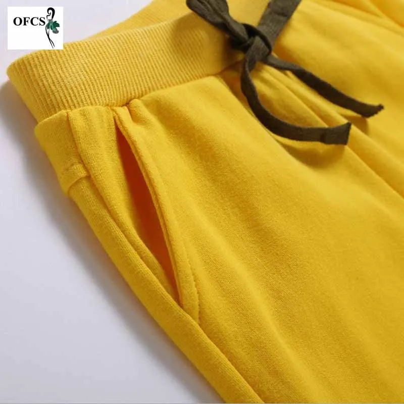 

New OFCS Baby Boys Shorts Kids Sports Soft Fashion Knee Shorts Lovely Cartoon Printed Leisure Sports Beach Children Trousers