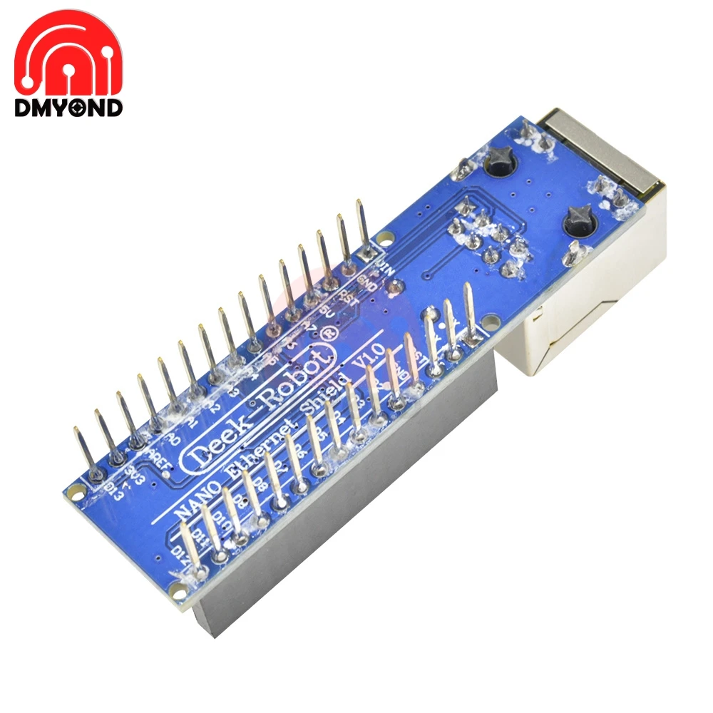 Оптовая продажа мини ENC28J60 веб сервер модуль Ethernet щит V1.0 плата для Arduino Nano v3.0