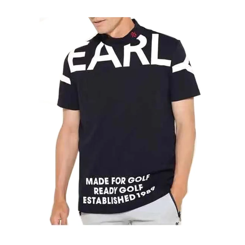 

Summer PG 2021 New Men's Golf Short Sleeve Quick-Dry Sports Polo-Shirt