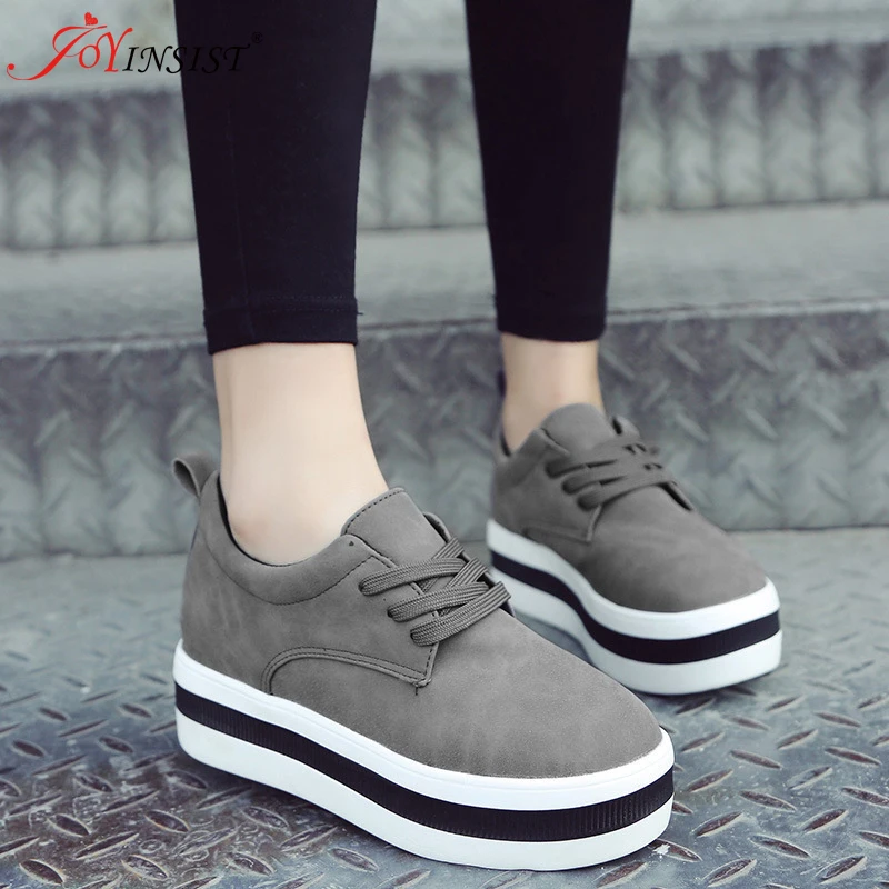 

Women Flats Sneakers Shoes Spring Fashion Creepers Shoes Lady Loafers Ladies Slip Women's Shoes New Arrival 2019