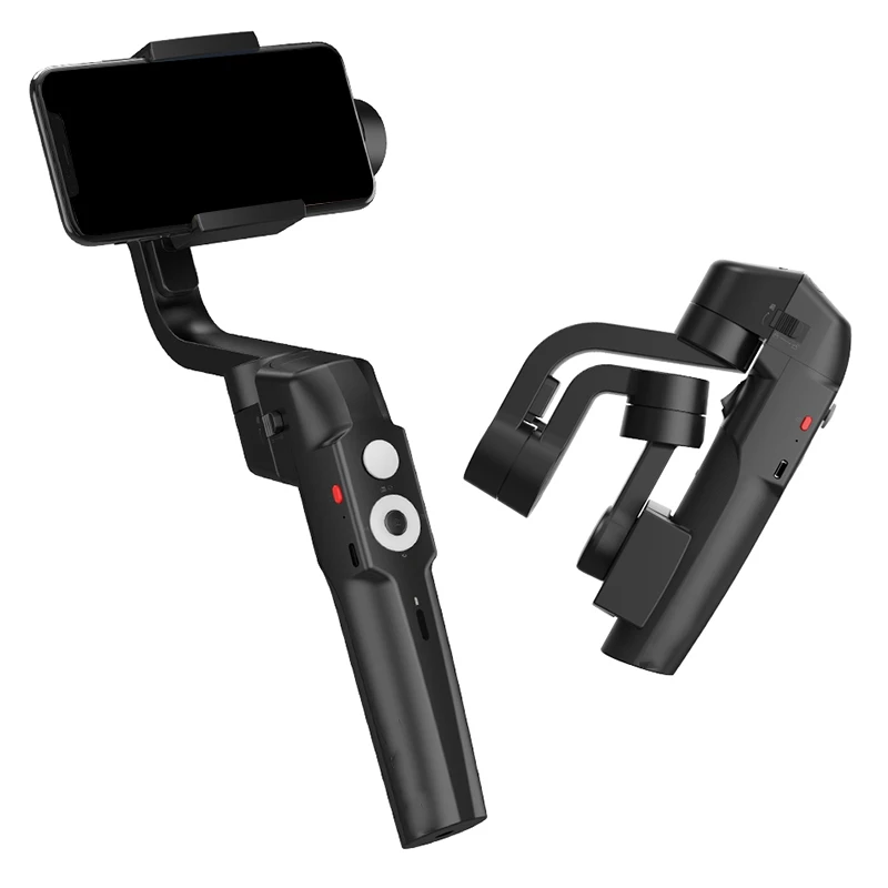AAAE Top-Stabilizer Mini S 3-Axis Handheld Gimbal Stabilizer for Phone Gopro Extremely Foldable Extendable Tripod R25 | Электроника