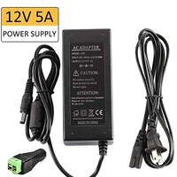 led power supply transformers led adapter 12v 3a5a max 60 watt max for led strip