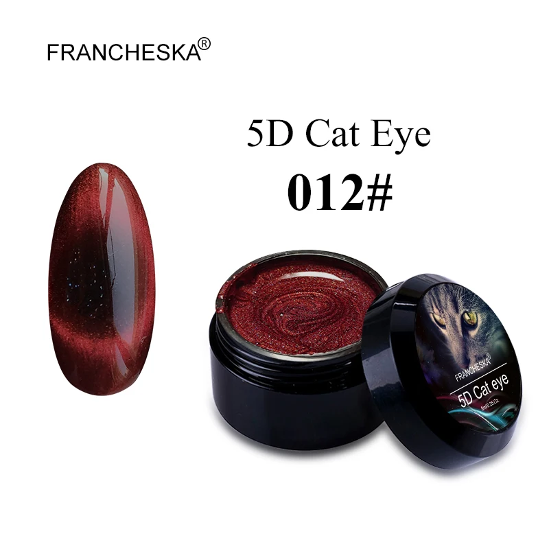 5D cat eye 12 8 мл 9D Galaxy магнитные солнцезащитные очки "кошачий глаз", гель, лак для ногтей, Лаки блестящие солнцезащитные очки "кошачий глаз" гель лак для ногтей замочить от УФ-светодиодный лак для ногтей лак Гель-лак Нагель - Цвет: 5D cat eye 12