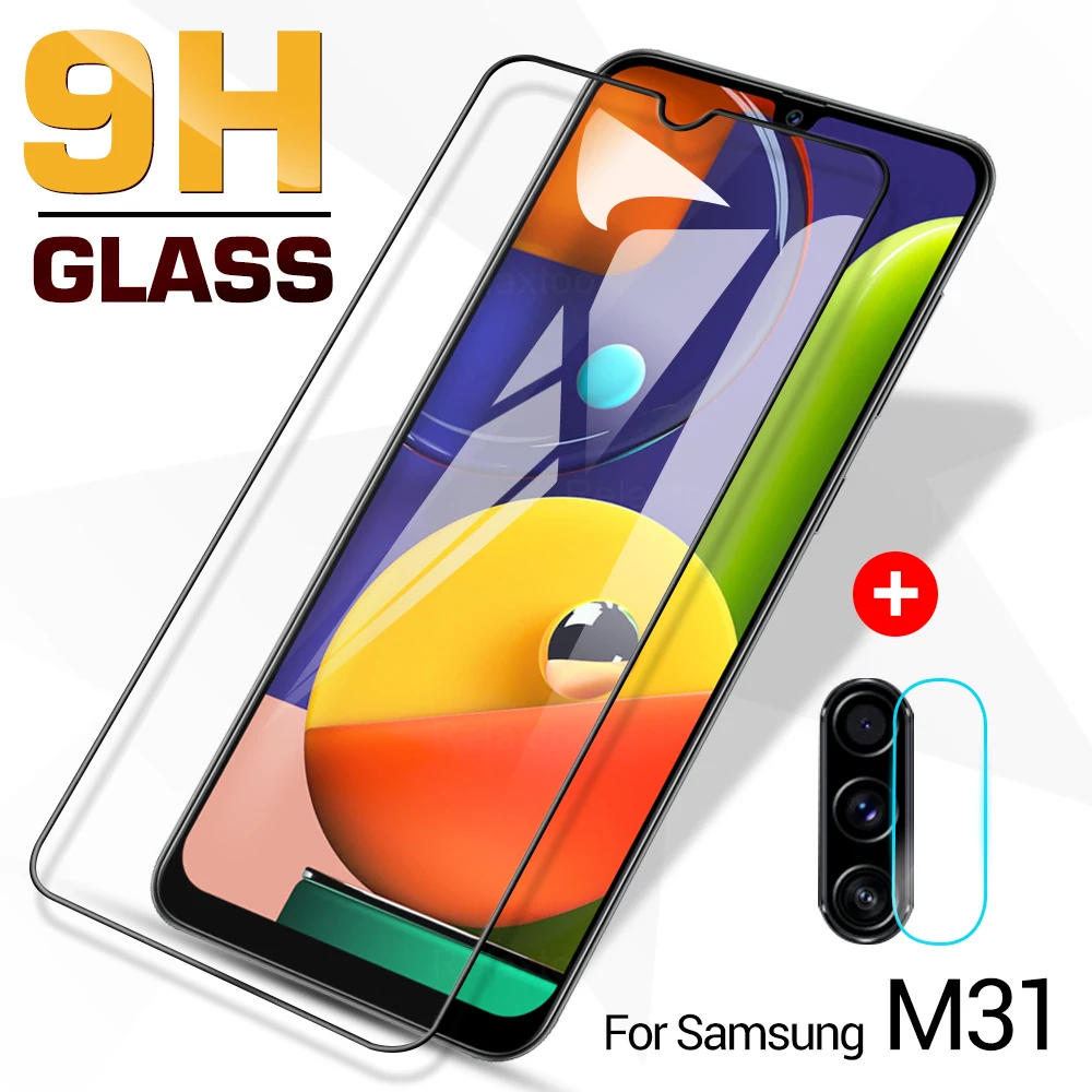 2в1 Защитное стекло для камеры samsung m31 защитное закаленное galaxy m30s m30 s m 30 31 пленка