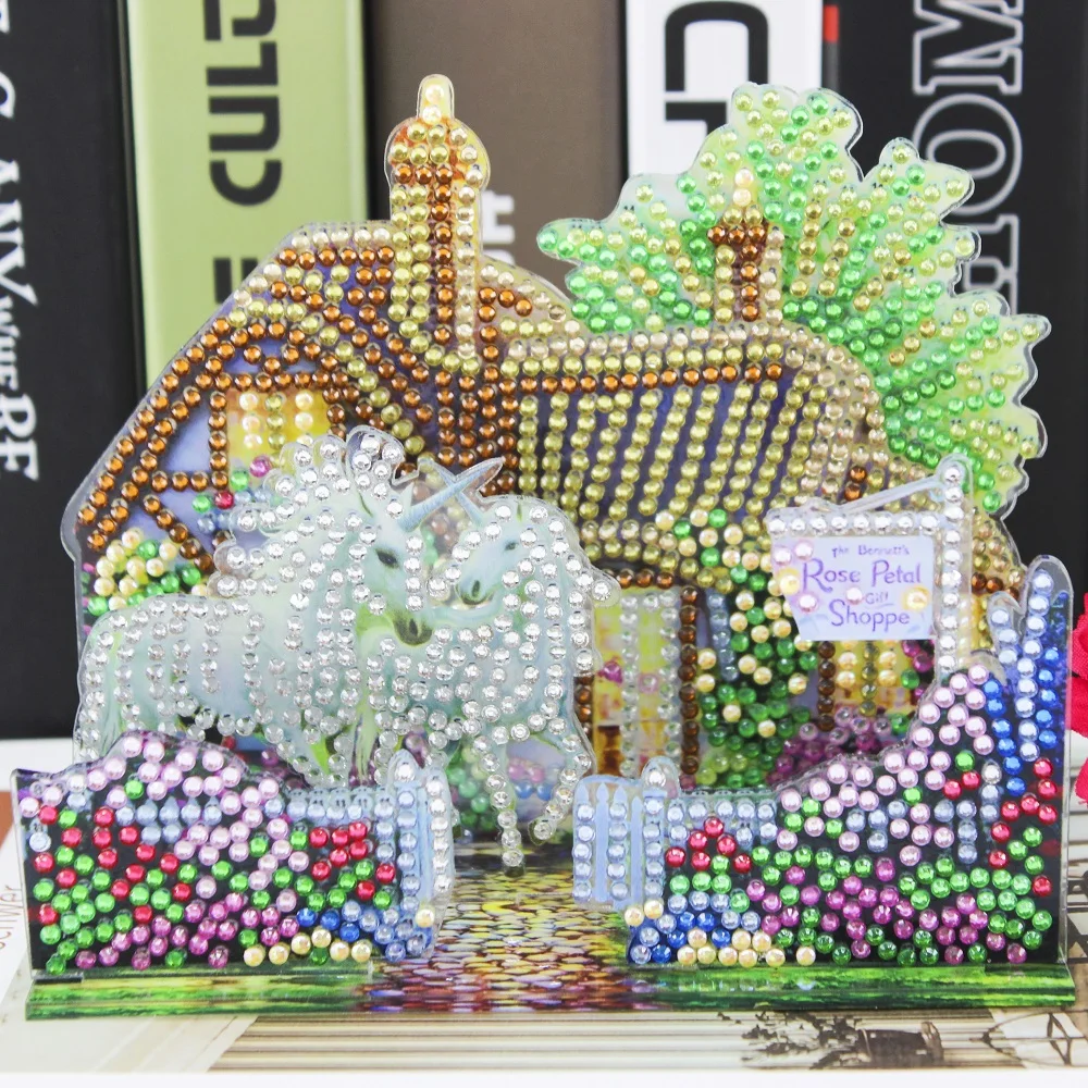 

Счастливый дом 3D Алмазная живопись полный квадратный Круглый бисер Алмазная Вышивка Новые DIY веселые картины Стразы Декор