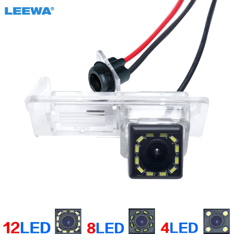 Автомобильная камера заднего вида LEEWA HD светодиодный светильник кой для Renault