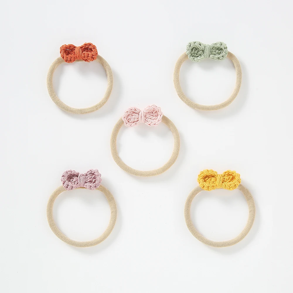 

Figure-Eight Knot Headband For Baby Hair Band For Girls Solid Knitting Kids Hairbands Children's Headwear Baby Hair Accessories