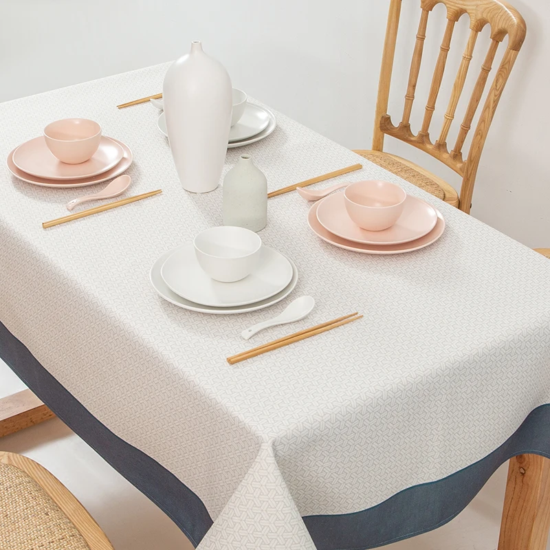 

Customize Rectangular Tablecloth Table for Kitchen Christmas Anti-stain Tablecloth Party Decoration Dining Tables Cover Cloth