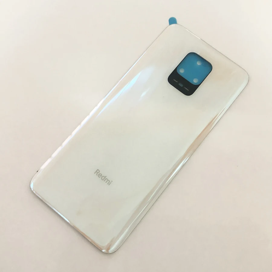 100% оригинал для Xiaomi Redmi Note 9S / 9 Pro Max Крышка батарейного отсека задняя стеклянная