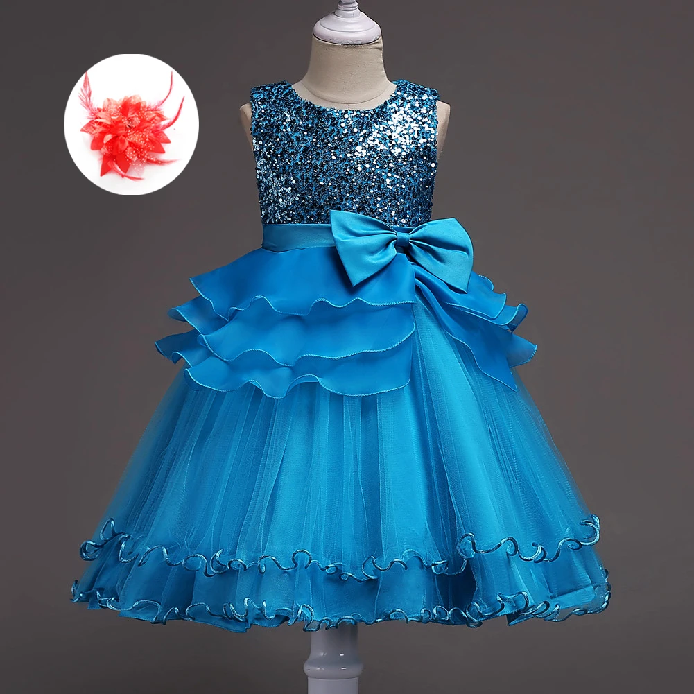 2019 Children Formal Clothes Hot Pink Turquoise Beige Lavender Red Kids Dresses Weddings Evening Pageant Gowns Girls Party Wear | Детская