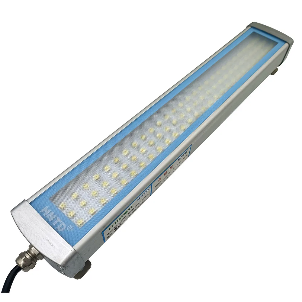 HNTD 55W LED Panel Light Explosionproof Waterproof IP67 Work Lamp TD42 Upgrade CNC Machine Tools Warehouse Lighting 24V/220V