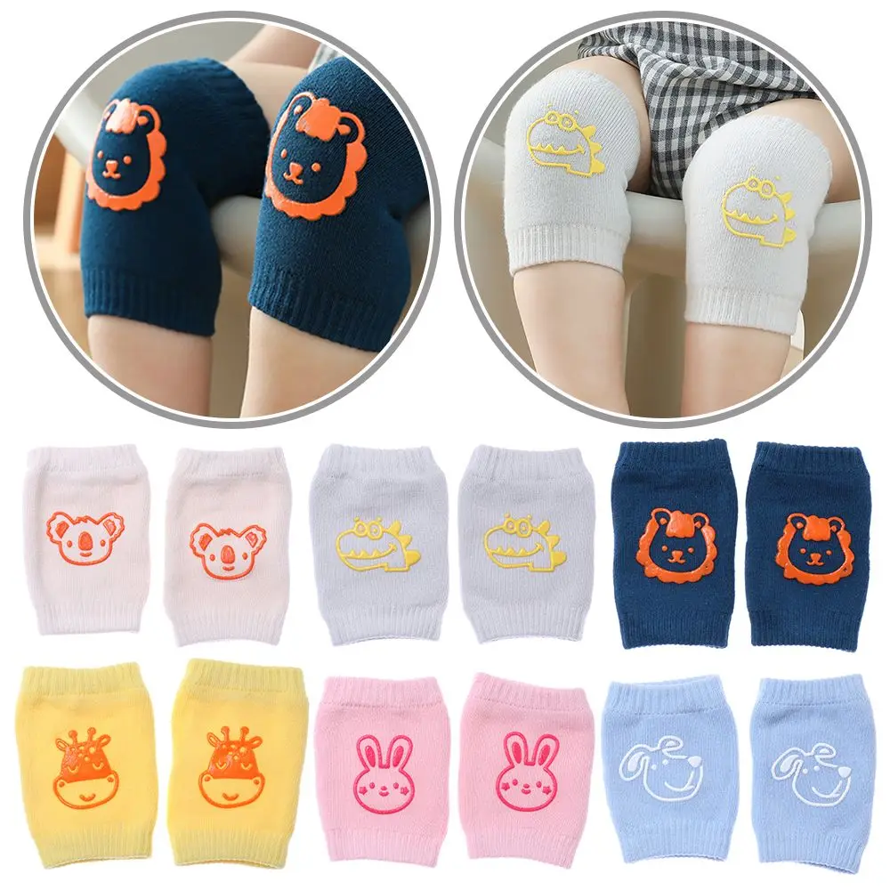 Rodillera para beb&eacute;, almohadilla para codo de gatear, calentador de piernas y rodillas para beb&eacute;, Protector de soporte, calcetines para rodillas-0