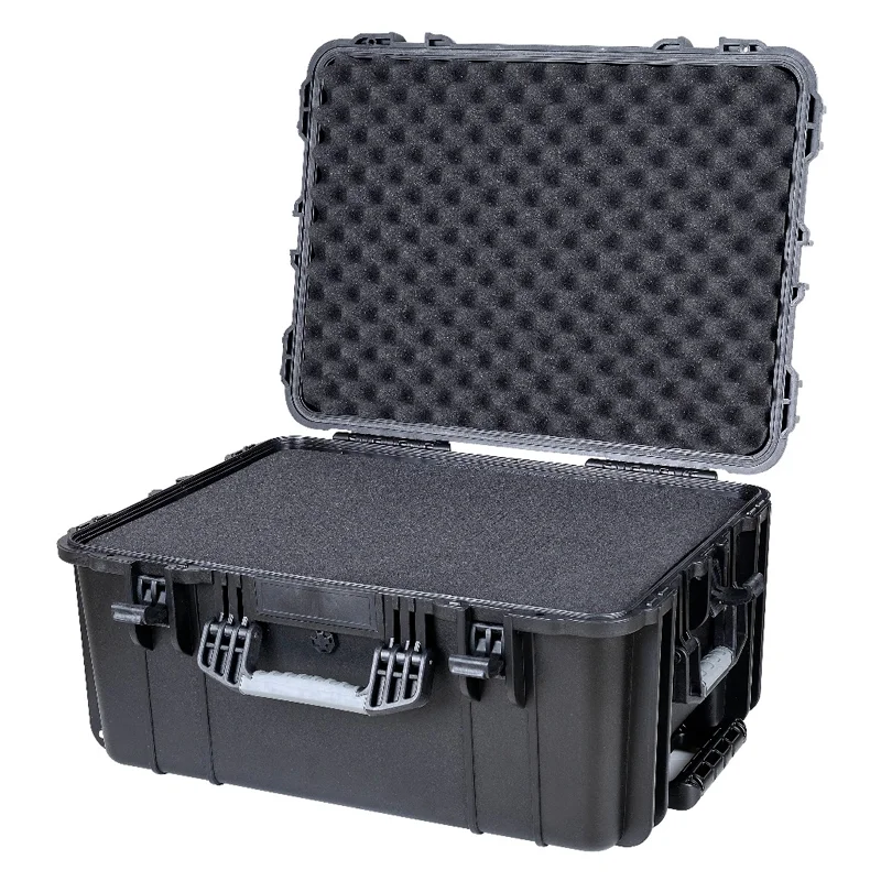 Пластиковый Чехол для дисплея без пены пустой чехол полета с колесами|case with