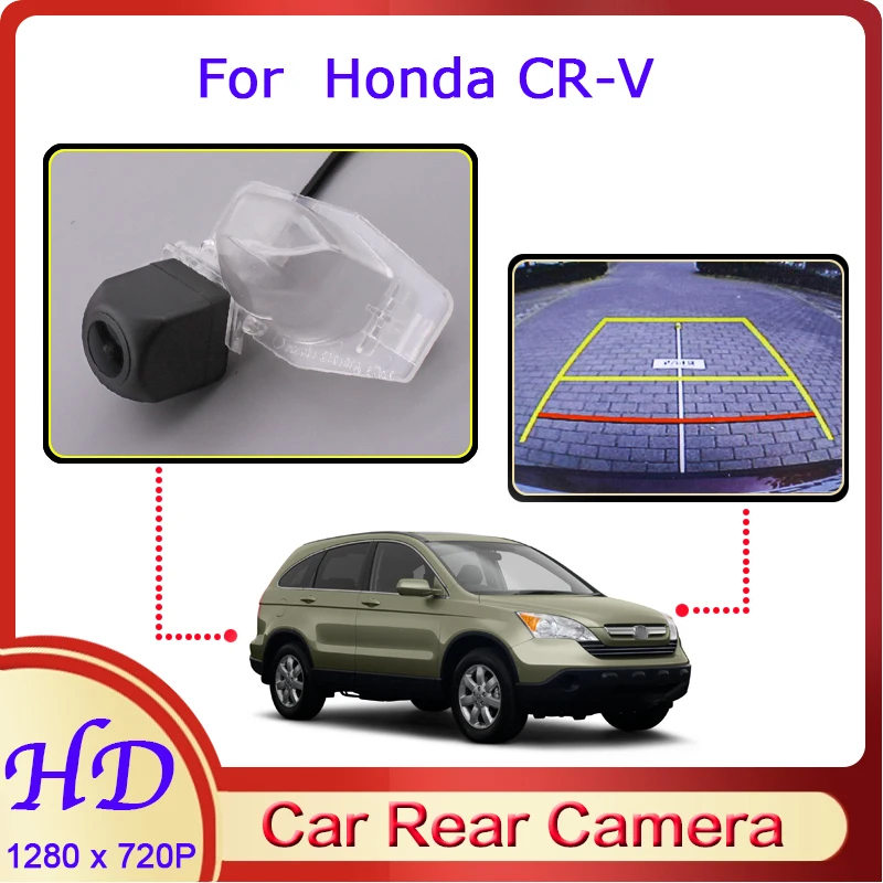 

Автомобильная камера заднего вида «рыбий глаз» для Honda CR-V CRV 2007 ~ 2014 HD Водонепроницаемая специализированная камера заднего вида для резервно...