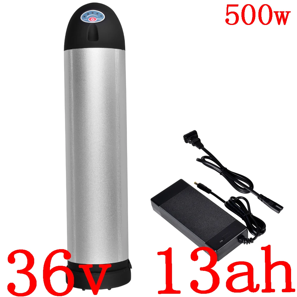 

36V 250W 350W 500W электрический велосипед батарея 36V 10AH 11AH 12AH 13AH литиевая батарея 36В электрический скутер батарея с 2A зарядным устройством