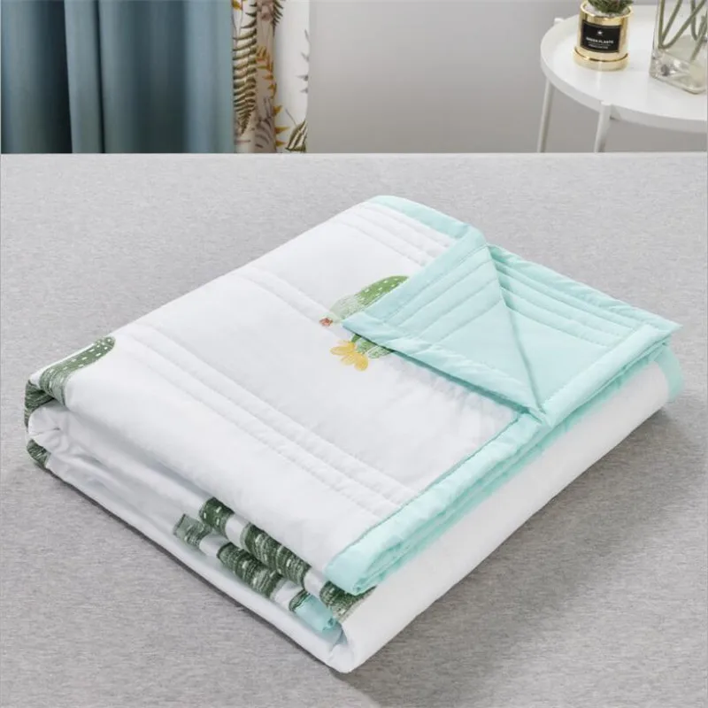 

Summer Blanket Quilt King Queen Size Air-Conditioner Room Sleeping Blanket Nap Children Adult Quilt Blanket