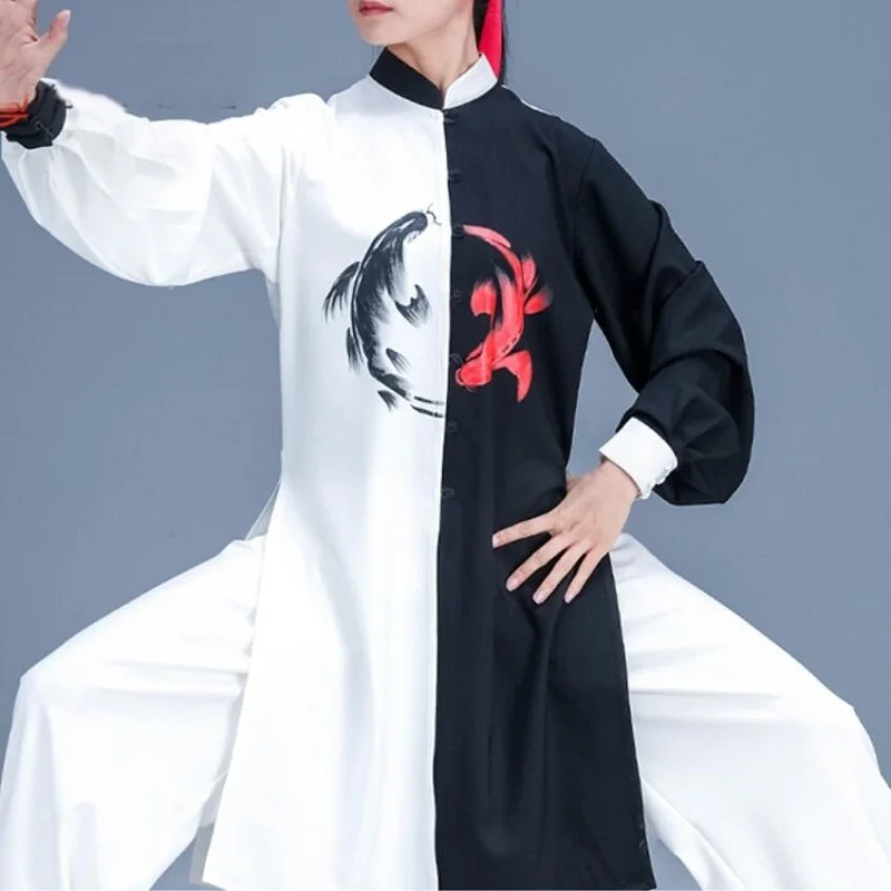 Китайская форма тайцзи одежда для кунг фу костюмы боевого искусства костюм Ушу