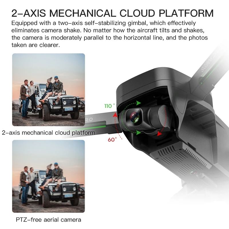 SG906 Pro Радиоуправляемый Дрон с разрешением 4K Profesional 5G GPS Квадрокоптер 50X зум Дроны