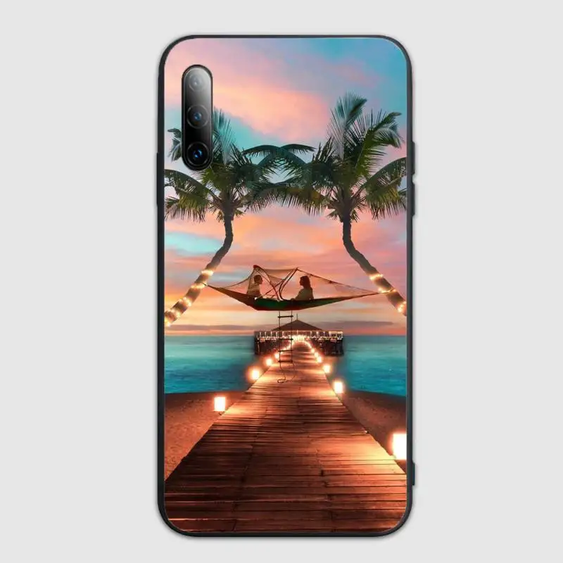 

summer beach starfish blue sky Phone Case For honor 8a 5 7 10i 9 10 20 30 v 7 9 honorview pro Cover Fundas Coque