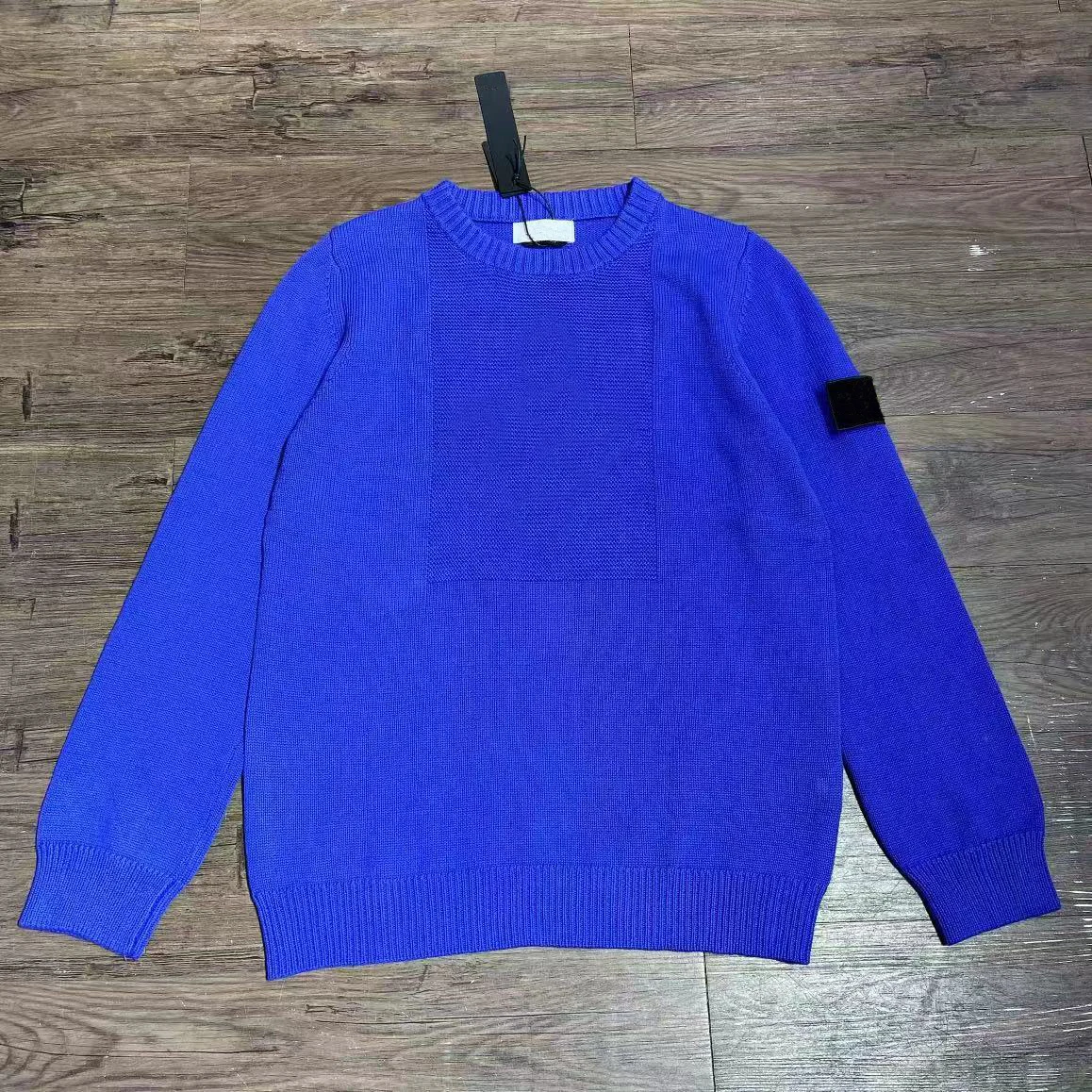 

2021FW Fall Winter Men's Warm and Comfortable Pure Color Sweater Pullover