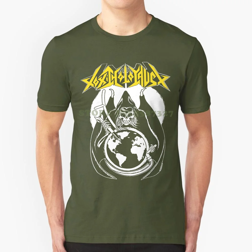 

Хлопковые футболки с коротким рукавом, Мужская одежда, футболка с принтом «холокост-жнец»