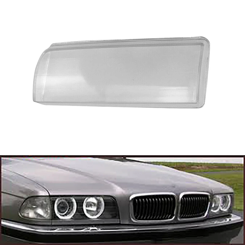 

For-BMW E38 7 Series 1994-1997 Headlight Shell Lamp Shade Transparent Lens Cover Headlight Cover Car Styling