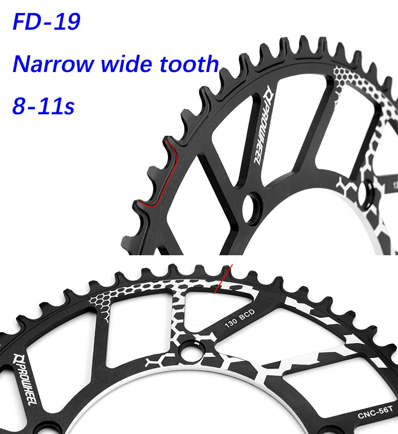 Складная велосипедная цепь Prowheel 130bcd 8 9 10 11s 56 58 60T алюминиевая легкая | Спорт и