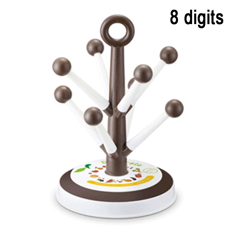 Горячая чашка стока дерево форма вина стекло держатель кружка Органайзер