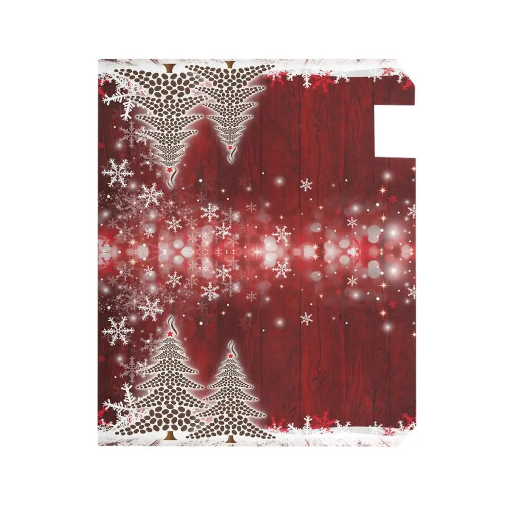 Новогодняя елка зимние снежинки сосновые Чехлы для почтового ящика стандартный