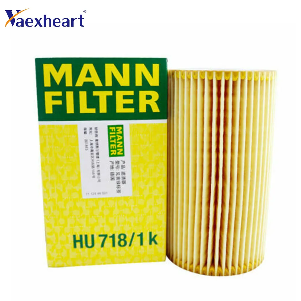 Масляный фильтр Mann HU718/1K для Mercedes Benz W202 S202 W203 S203 W204 S204 CL203 CDI|Масляные фильтры| |