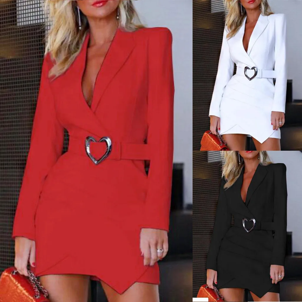 Платье Missomo женское с отложным воротником винтажная короткая одежда для работы