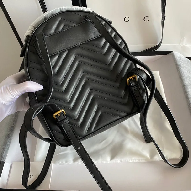 

2021 luxury brand design backpack high quality fashion leather women's travel bag new fashion luxury women backpack free deliver