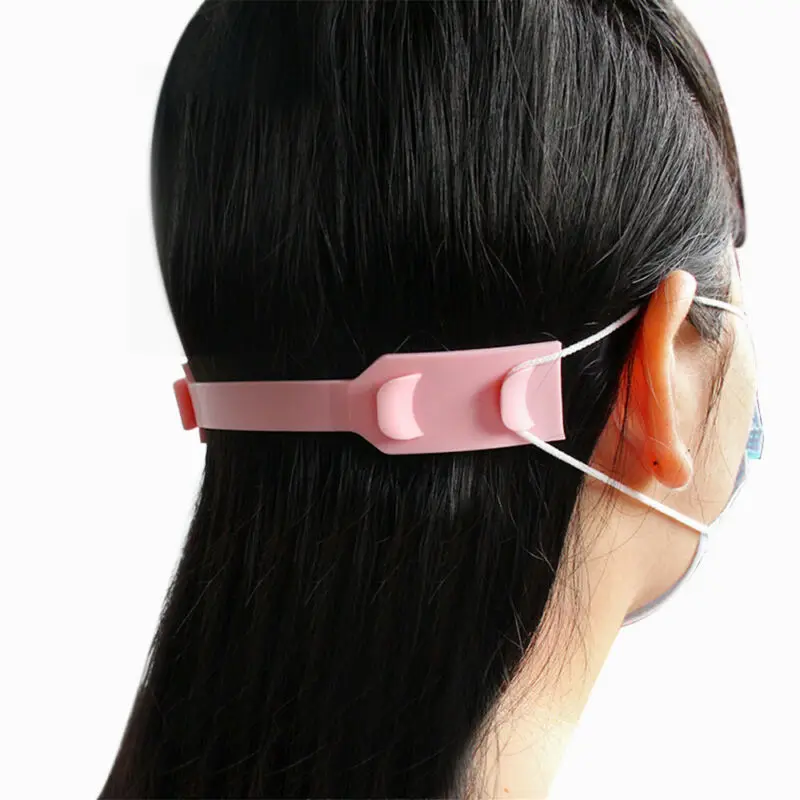 Ушные крючки для маски Нескользящие силиконовые фиксирующие застежки ушей | Дом