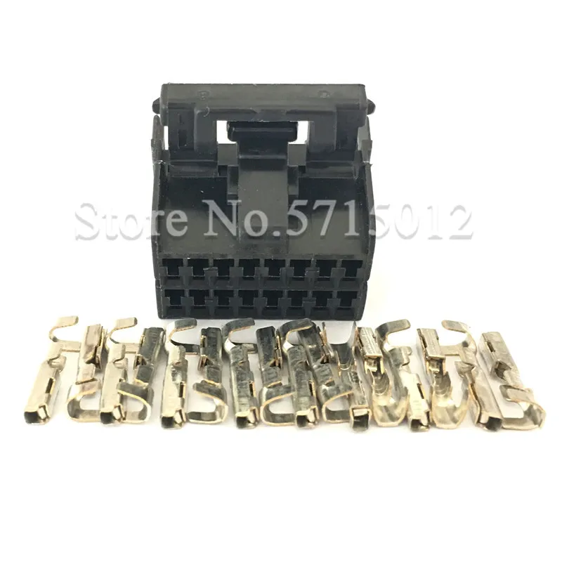 16 Hole Auto Electrical Plug 174046-2 Car Connector For Benz