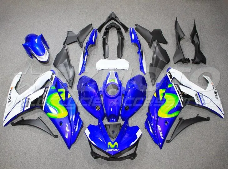 

Injection Mold New ABS Fairings kit Fit for YAMAHA YZF-R3 15 16 17 18 YZF R3 R25 2015 2016 2017 2018 Bodywork set Hot