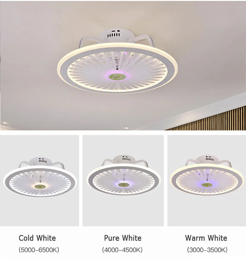 Купить Ультратонкий потолочный вентилятор, лампа для дома, кухни, спальни, пульт дистанционного управления, 3 цвета, подсветка, тихий электрический... Цена Ультратонкий потолочный вентилятор, лампа для дома, кухни, спальни, пульт дистанционного управления, 3 цвета, подсветка, тихий электрический...