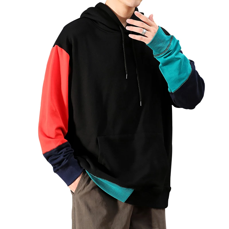 

New Hoodies Men's Women's Sweatshirts Streetwear Clothing 2022 Harajuku Hip Hop Patchwork Hoodie Male Tops Big Size 5XL