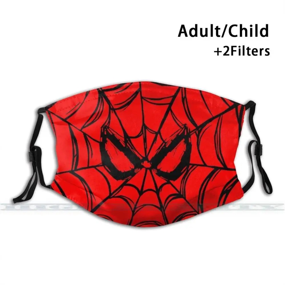 Spidey пользовательский дизайн для взрослых детей фильтр от пыли Diy милый Принт