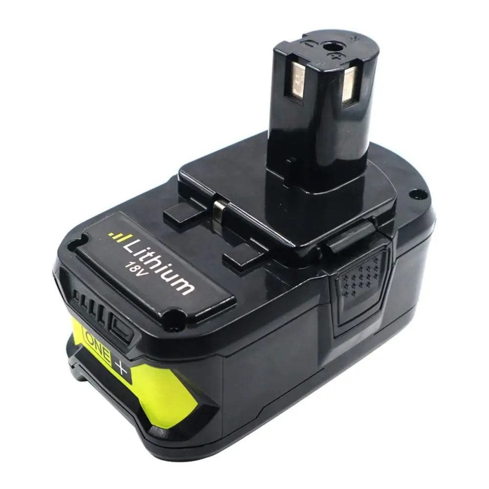 

2PCS 3.0Ah 18650 Battery Pack RYO18C Li-ion Battery 18V Replacement for Ryob 18v Battery P103 P105 P107 P108 BPL1815 BPL1820G