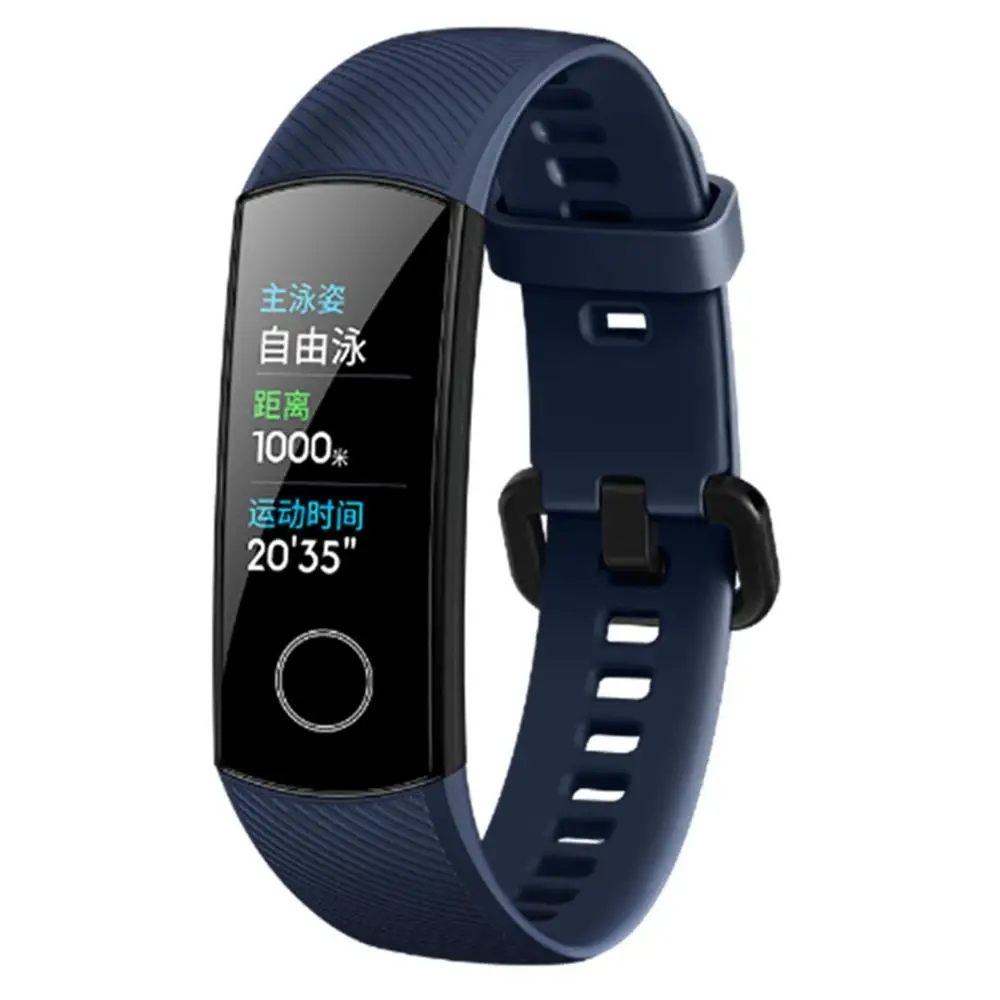 Браслет для huawei Honor Band 5 Smartband AMOLED кислородный яростный трекер сна Спорт gps плавание фитнес мониторинг сна