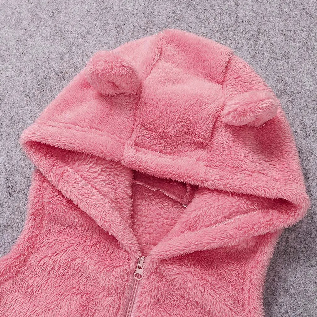 Одежда для маленьких мальчиков и девочек жилет теплый зимний детский пальто без