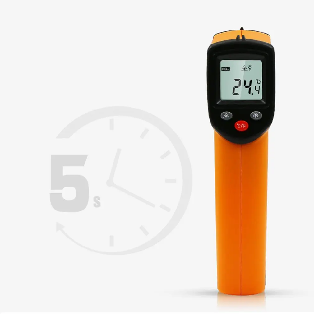 Gm320 инфракрасный термометр цифровой дисплей электронный ручной Высокоточный