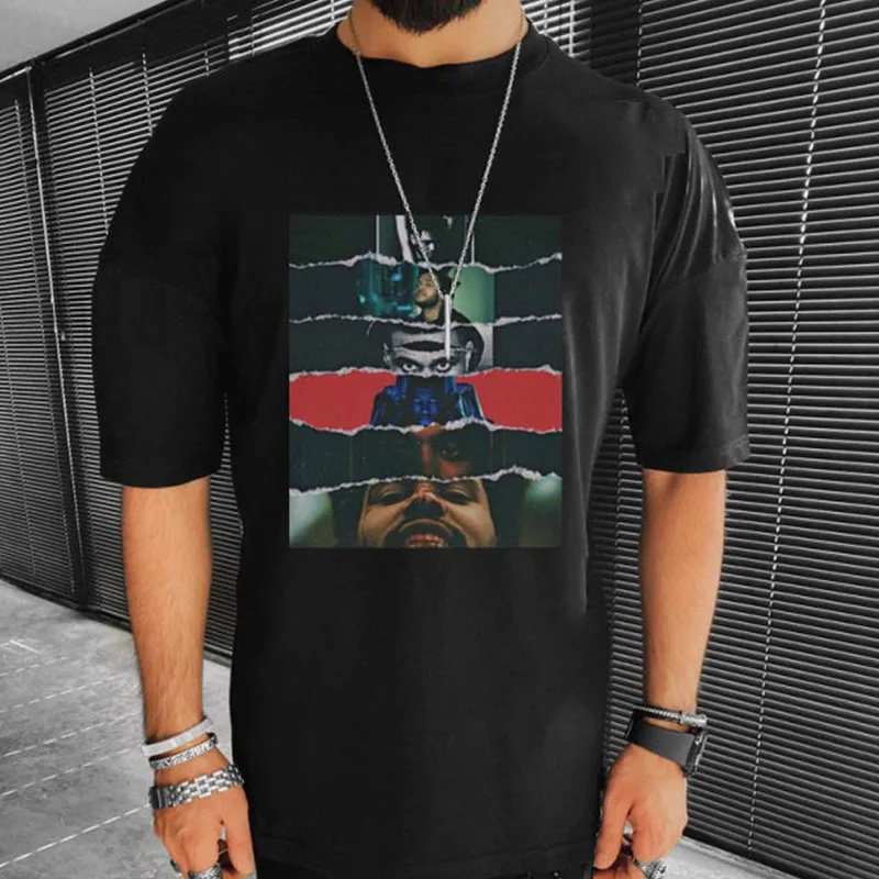 

The Weeknd Casual cotton unisex short sleeve T-shirt